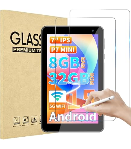 Amazon | 7インチタブレット用液晶保護フィルム | OEM | タブレット用